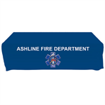 Custom - 8 ' Tablecloth - Blue Star of Life