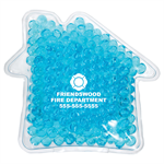 Imprinted Blue House Hot/Cold Pack