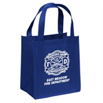 Blue Tote Bag w/ Serve & Protect Maltese Cross