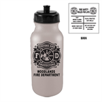 Custom 20 oz Bike Bottle - Frosted