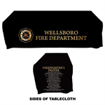 Custom - 6 ' Tablecloth - FF Prayer Seving & Protecting