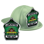 Imprinted Glow In The Dark Fire Hat - 2025 Theme