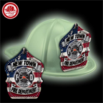 Imp. Fire Hat - Glow In The Dark - Jr. Shield