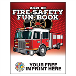 Imprinted Fire Safety Fun Book -Full Color Autism Awareness FF