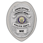 IMP. POLICE BADGE STICKER - STATE SEAL (ME)