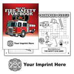 Imprinted Fire Safety Fun Book - Serve & Protect