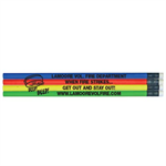 Custom Neon Pencil Assortment w/ Smoke Alarm