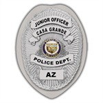 IMP. POLICE BADGE STICKER - STATE SEAL (AZ)