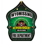 Custom Fire Hat Shield Sticker - 2025 Theme