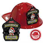 Red Cappy Jr. Firefighter Hat