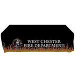 Custom - 8 ' Tablecloth - Flame Prayer Maltese