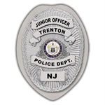 IMP. POLICE BADGE STICKER - STATE SEAL (NJ)