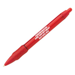 Custom Wide Body Grip Pen - Red