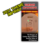 Imprinted Carbon Monoxide Brochure - 2021 Theme