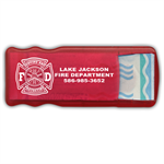 Imprinted Red Bandage Dispenser - Maltese Cross