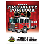 Imprinted Fire Safety Fun Book - 2025 Theme Full Color