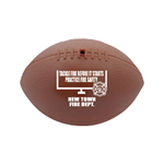 Custom Brown Vinyl Football