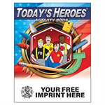 Imprinted Today's Heroes Act Book - Autism Awareness Firefighter