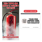 Imprinted Fire Extinguisher Brochure