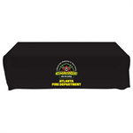 Custom 6' Table cloth - Black - 2025 Theme Logo