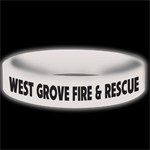 CUSTOM GLOW AWARENESS BAND- WHITE