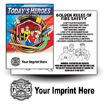 Imprinted Today's Heroes Act Book - Serve & Prot.