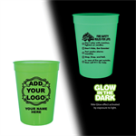 Custom 12 oz. Glow Cup - Green - Custom Logo
