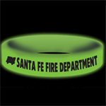 CUSTOM GLOW AWARENESS BAND- GREEN - FIRE TRUCK