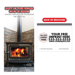 Imprinted Chimney Fire Safety Brochure w/ Full Color Logo
