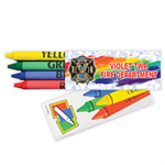 Imprinted Crayon Box - Pack of 4 - Autism Awareness Ribbon